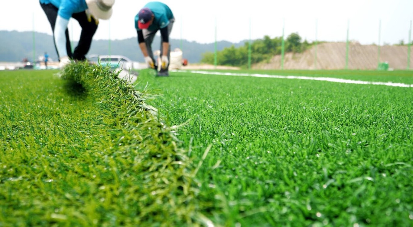Professional artificial grass installation in Chico, CA